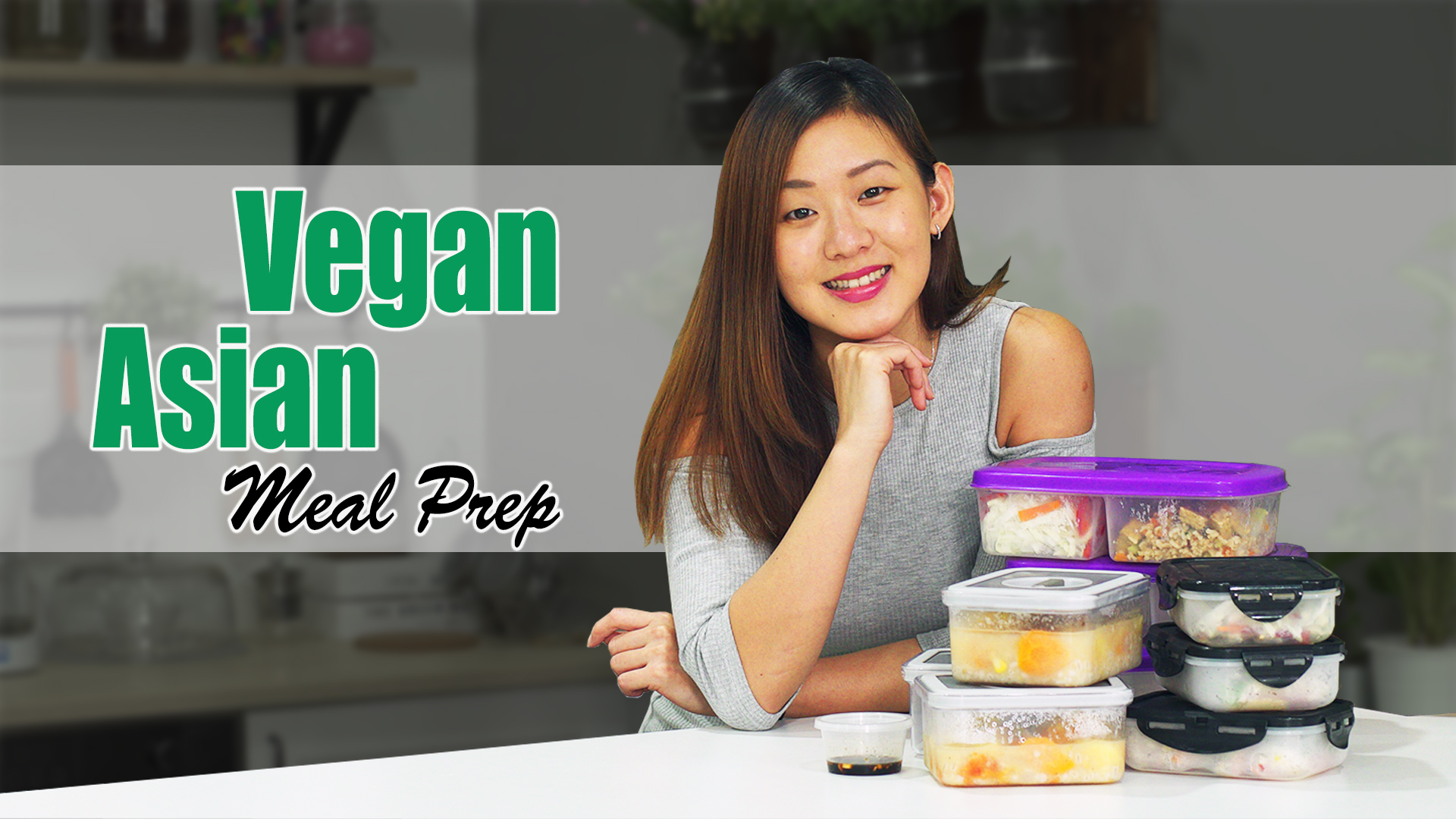 Vegan Asian Meal Prep to Lose Weight